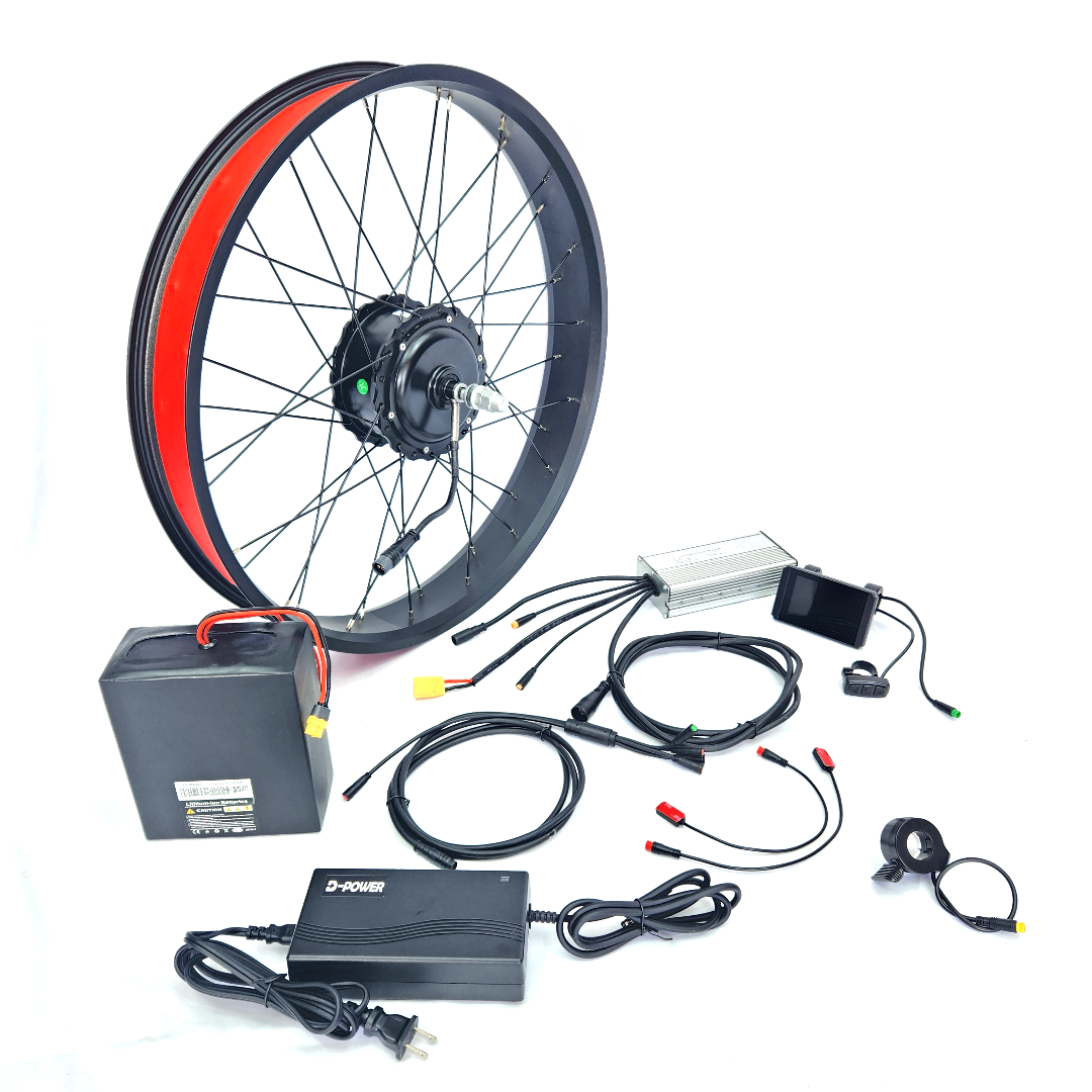 26in 750w Front Motor Kit 135mm Dropout with 52v 20ah Battery Citizen Performance