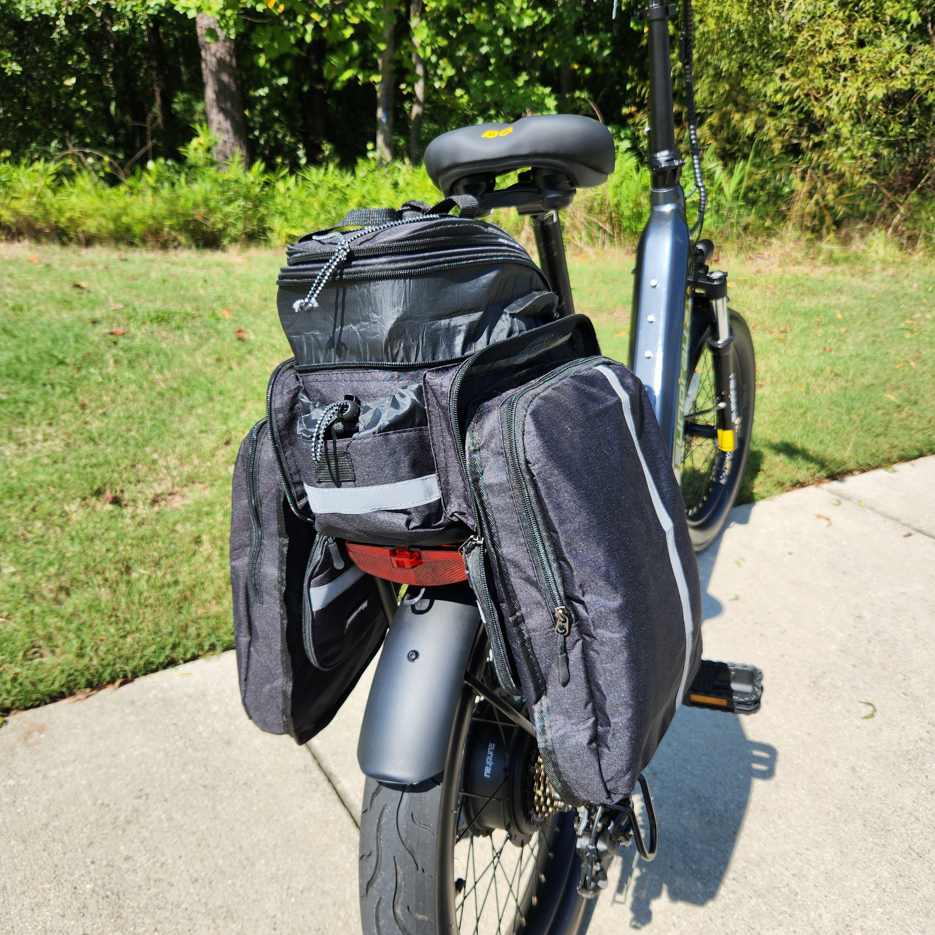 Water-Resistant Rear Rack Bag