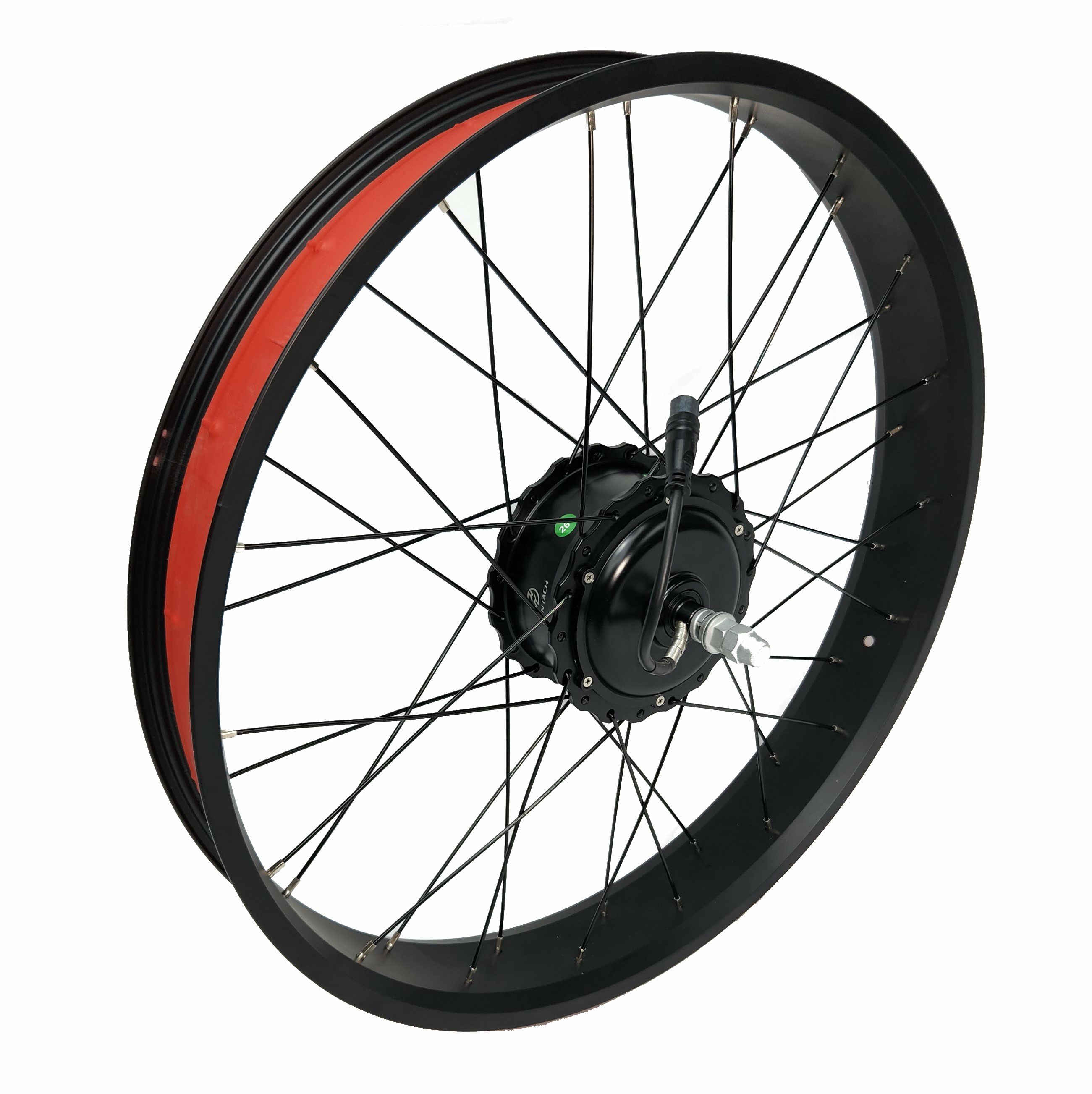 26x4in 750w 52V Front Geared Hub Motor/Wheel